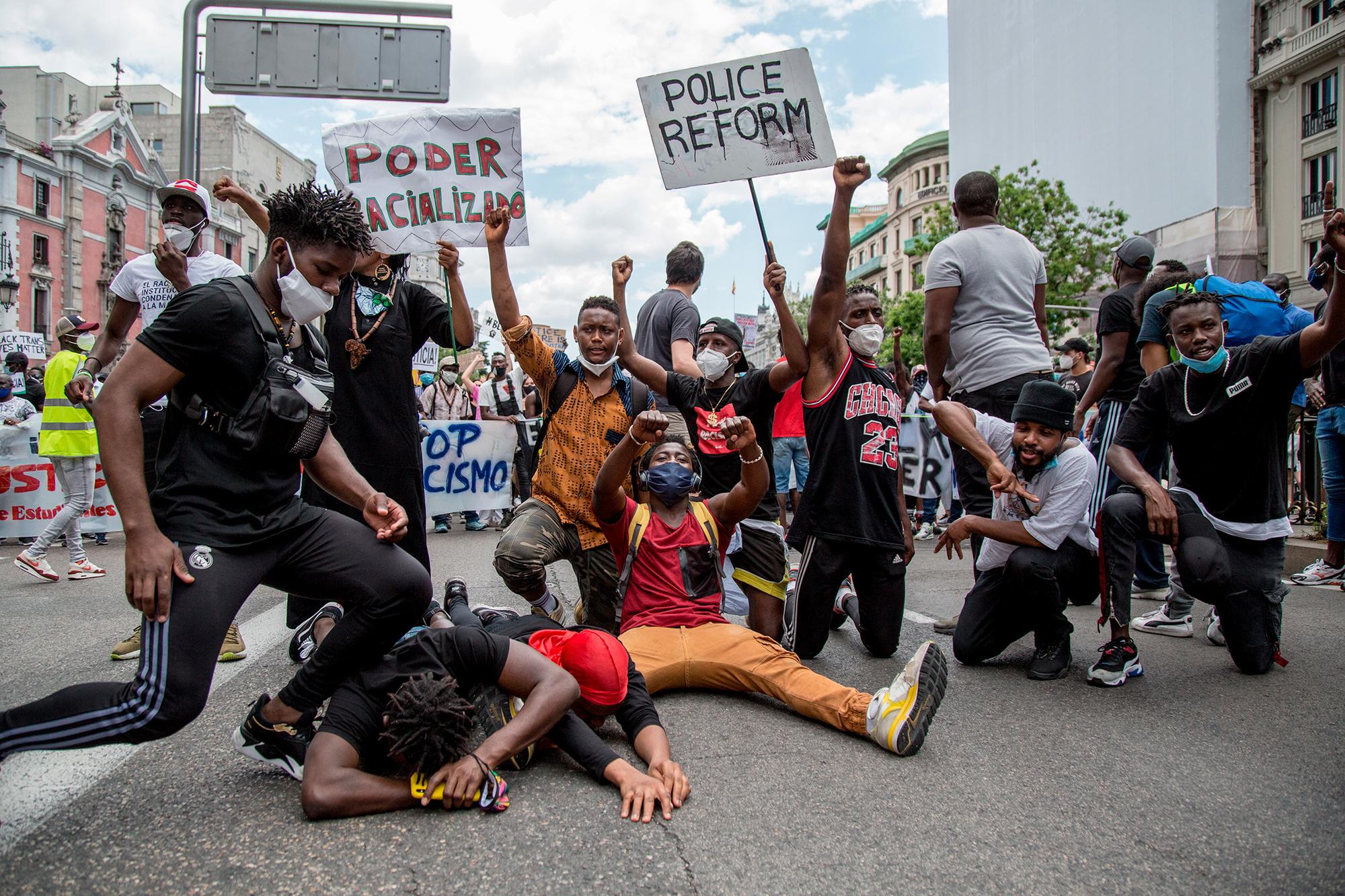 #BlackLivesMatter Madrid 0